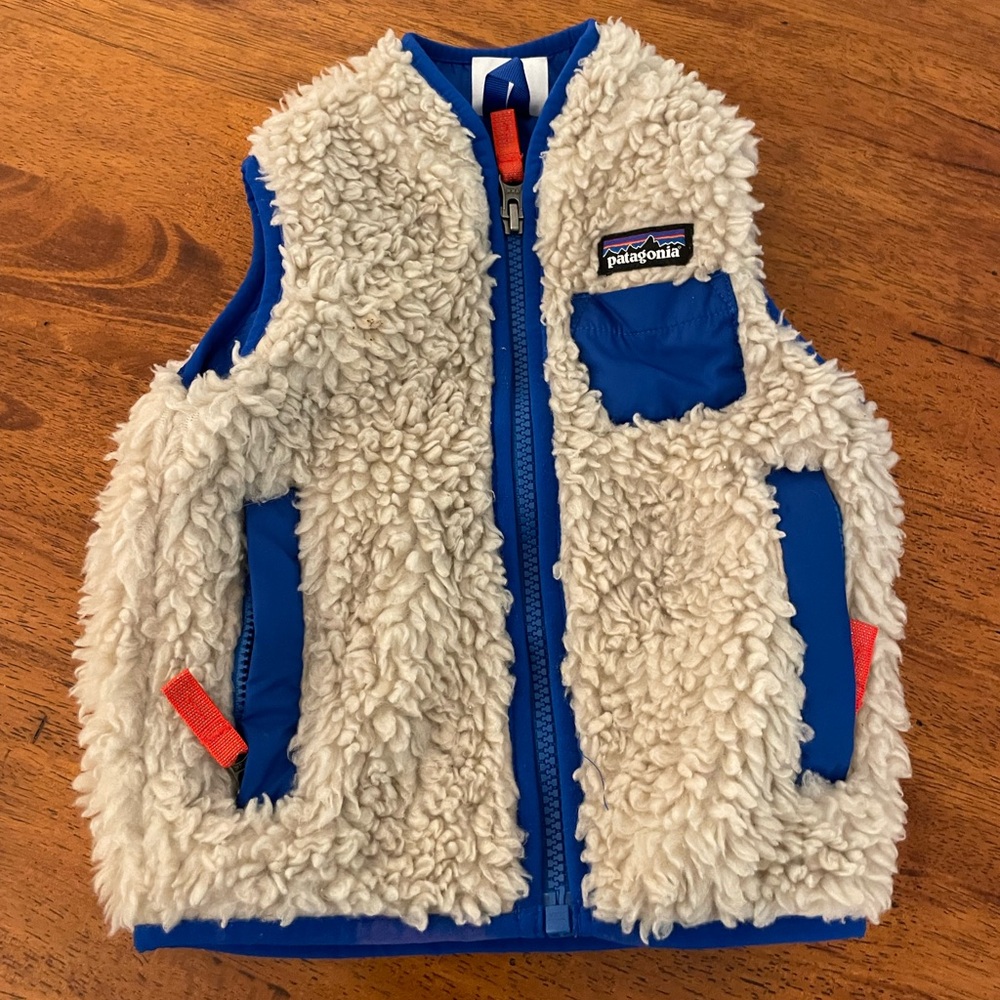 Patagonia retroX fleece vest 6-12